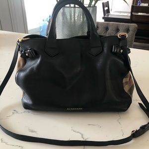 Burberry Medium Banner House Check Bag